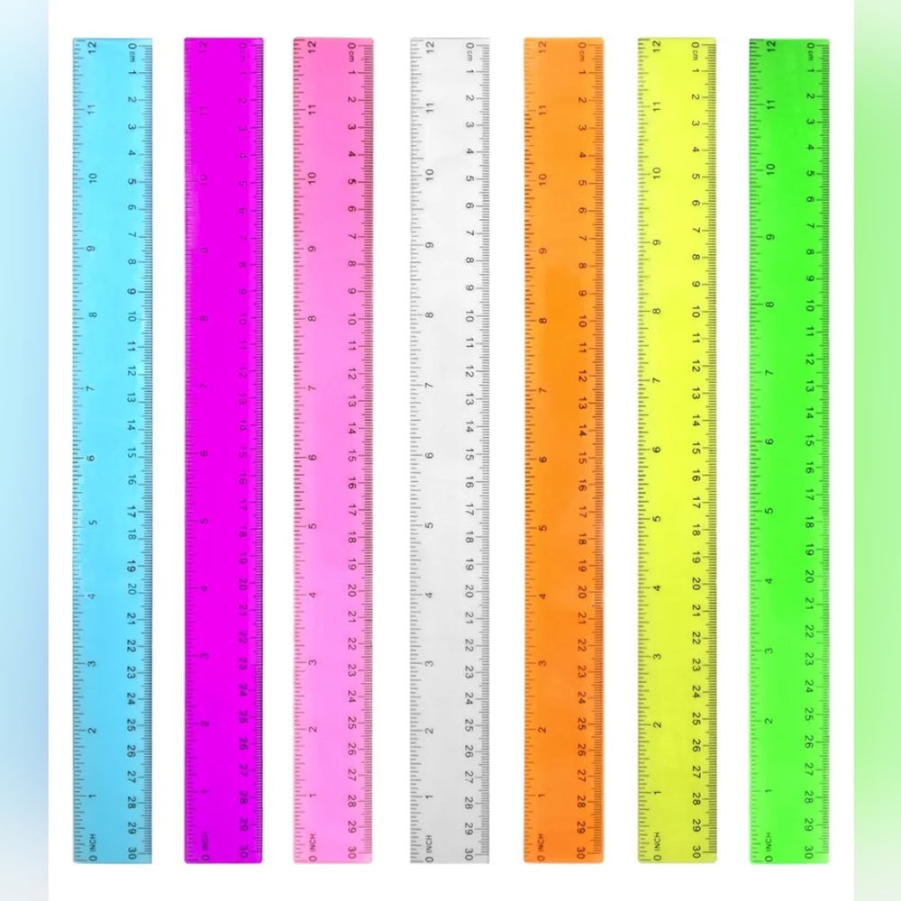 Transparent Rulers - Picture 1 of 4